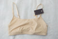 Inlyric Inbarely Scoop Neck Bra Seamless Lounge Bralette Nude XS NEW