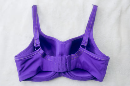 Chantelle 32DD High-impact Molded Underwire Sports Bra Purple