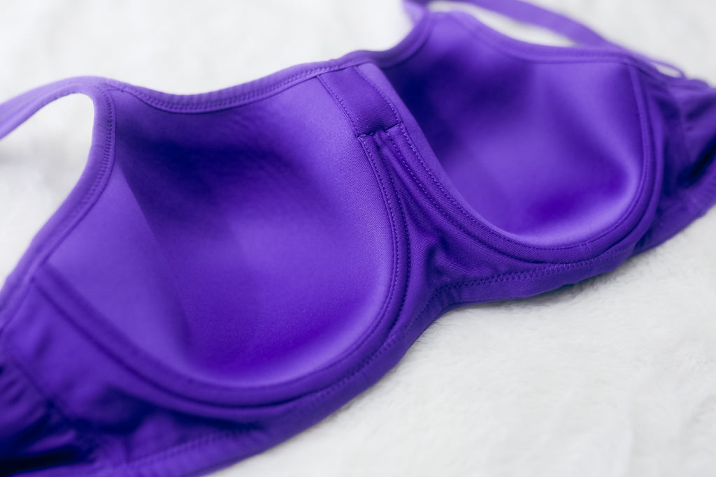 Chantelle 32DD High-impact Molded Underwire Sports Bra Purple