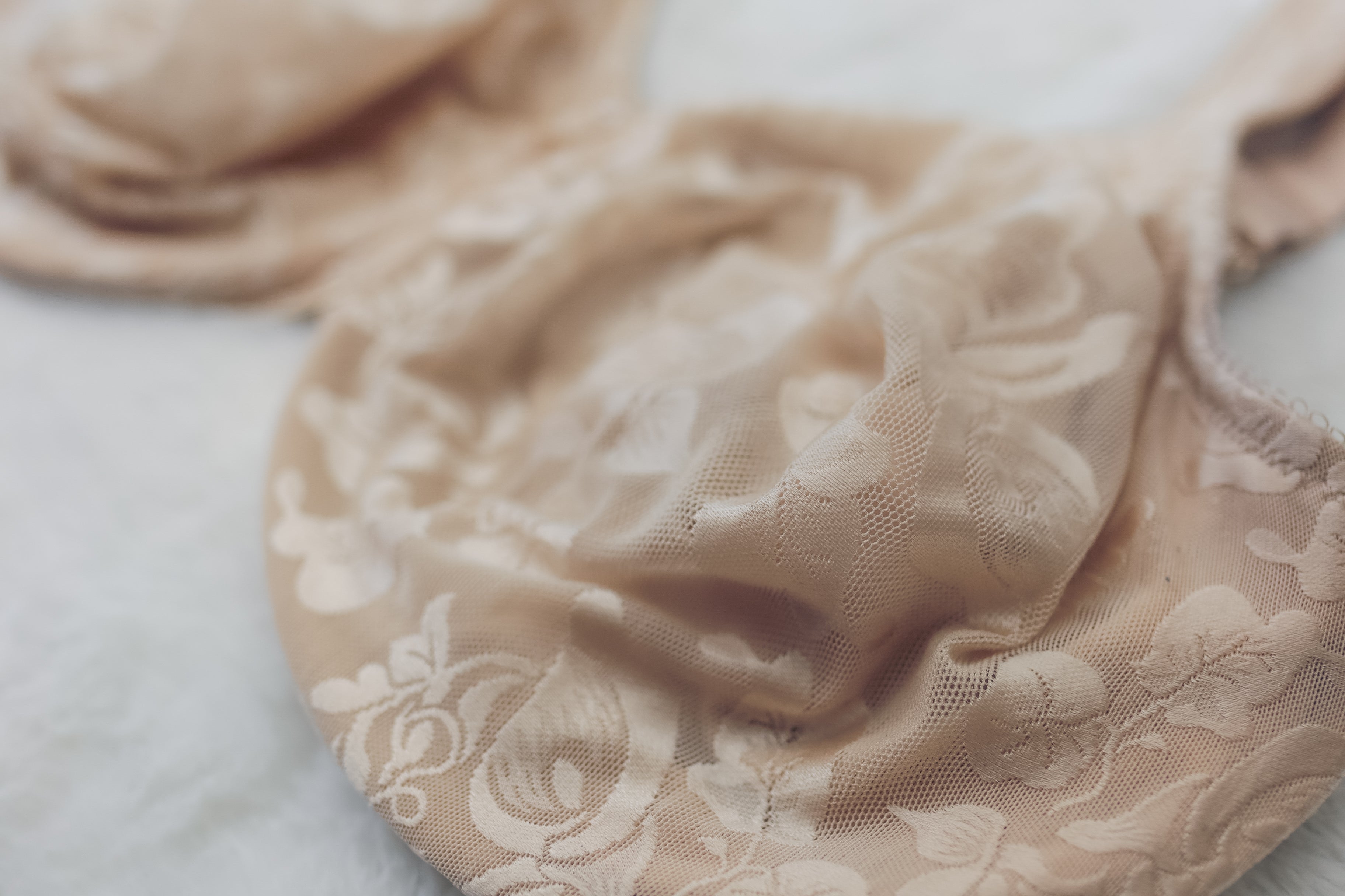 Wacoal US 40I UK 40G Awareness 85567 Underwire Full Coverage Lined Bra Nude Beige Floral