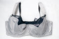 Cacique 40DDD Lightly Lined French Burlesque Balconette Bra Gray