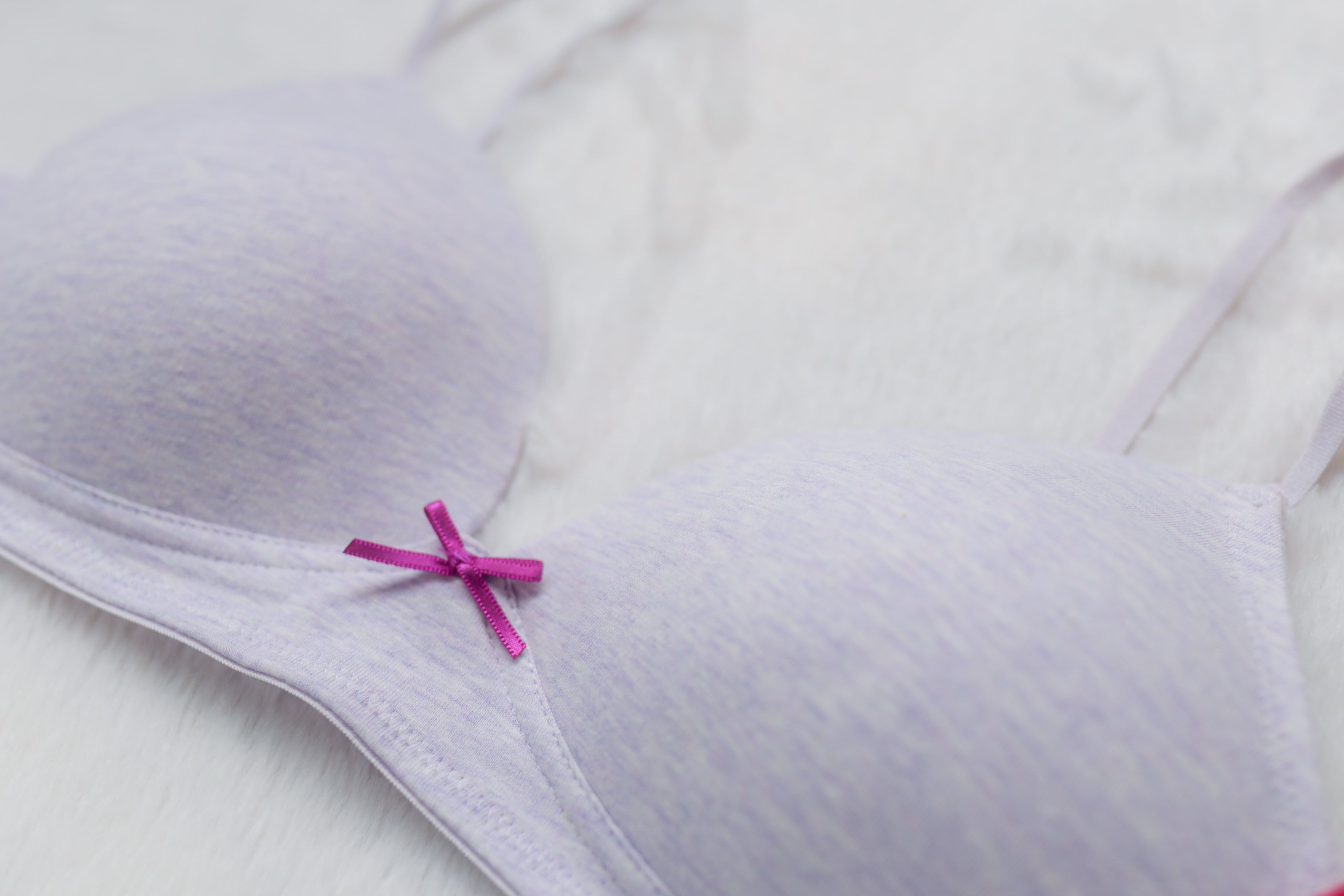 Xhilaration 36A Molded Wireless T-shirt Bra Green Purple NEW