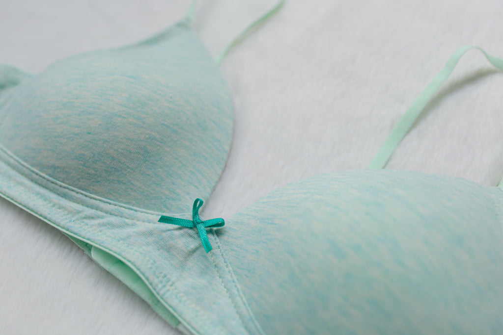 Xhilaration 36A Molded Wireless T-shirt Bra Green Mint NEW