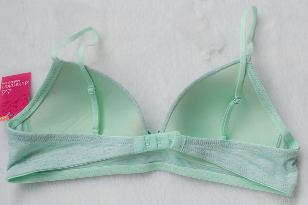 Xhilaration 36A Molded Wireless T-shirt Bra Green Mint NEW