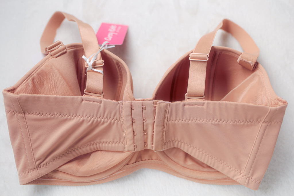 Curvy Kate US 32J UK 32GG Luxe Convertible Strapless Underwire Balconette Bra Nude NEW