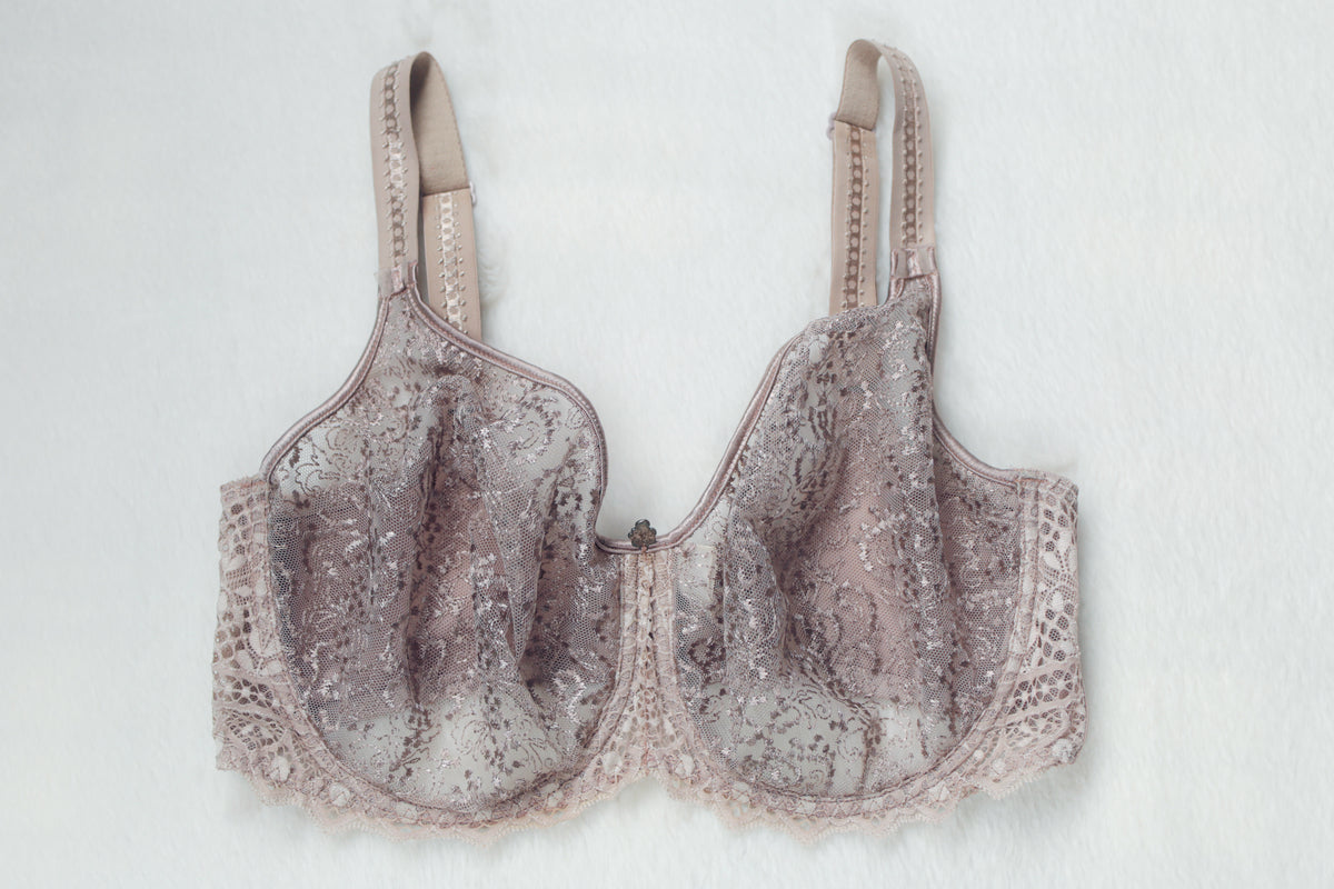 38dddd Empreinte 32F Cassiopee Seamless Embroidery Unlined Breathable Full Co ...