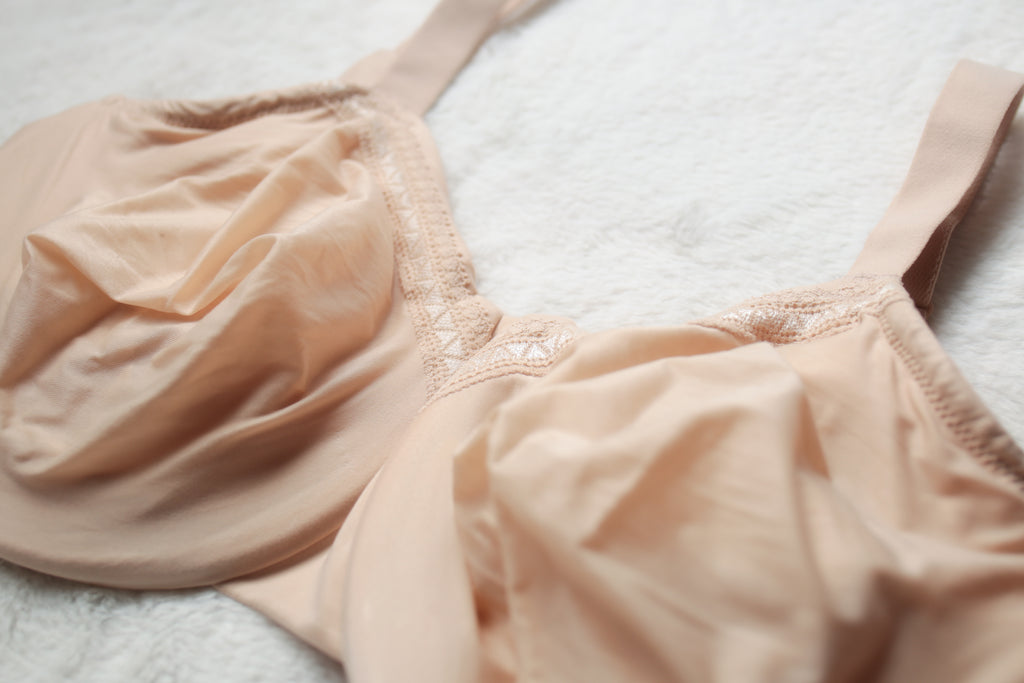Wacoal US 34I UK 34G Perfect Primer Full Figure 855213 Underwire Bra Beige