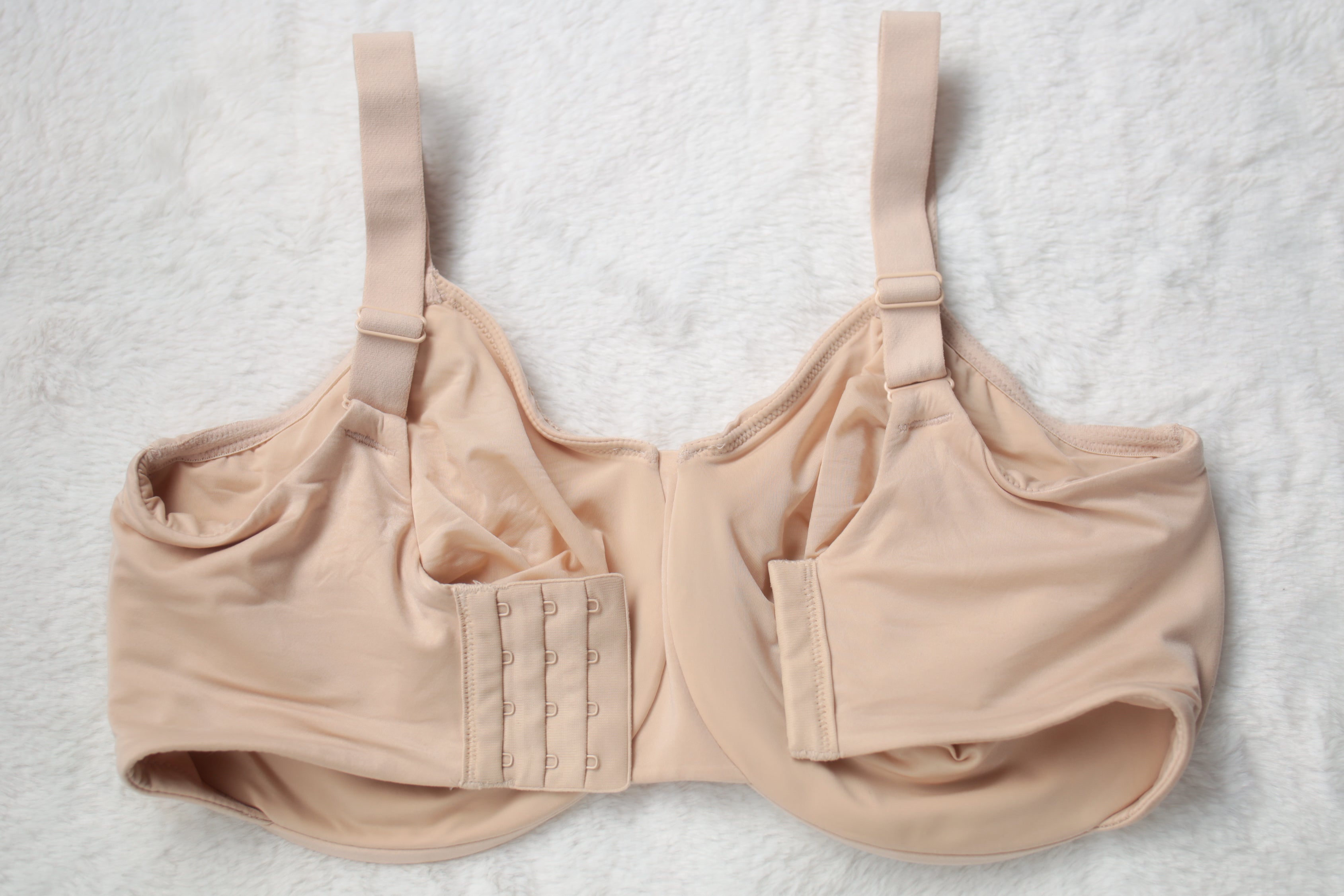 Wacoal US 34I UK 34G Perfect Primer Full Figure 855213 Underwire Bra Beige