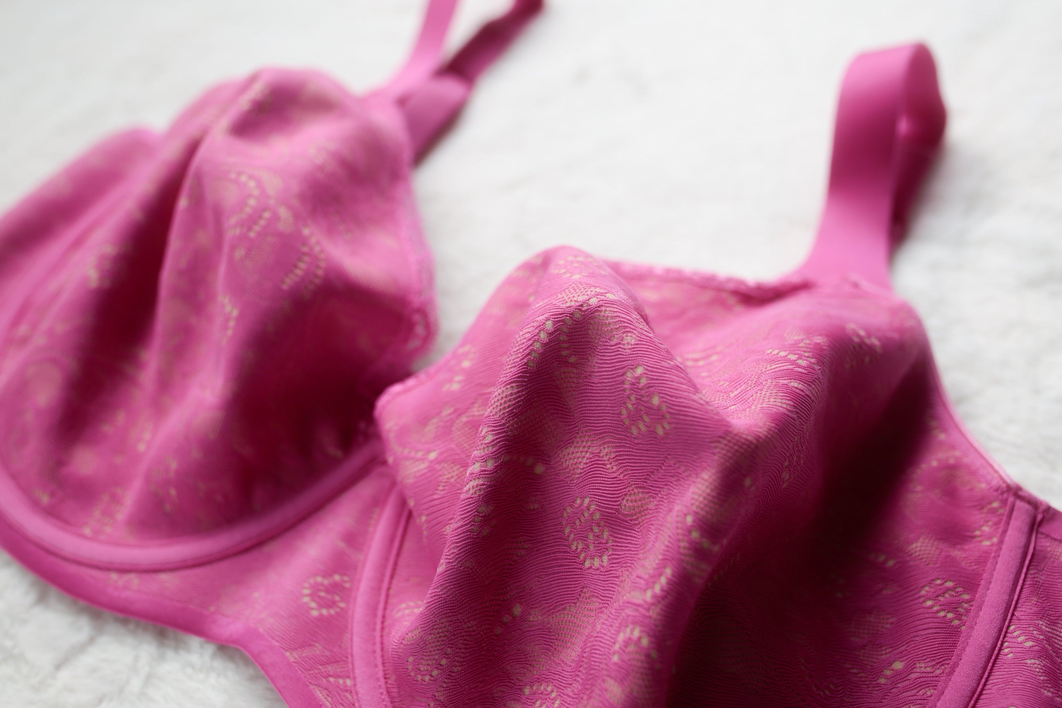 Soma 38DDD Enticing Lift Full Coverage Unlined Bra Pink