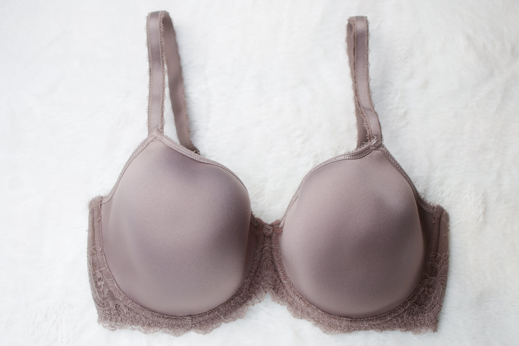 Wacoal 36DD Seduction 853255 Spacer T-shirt Breathable Underwire Bra Brown