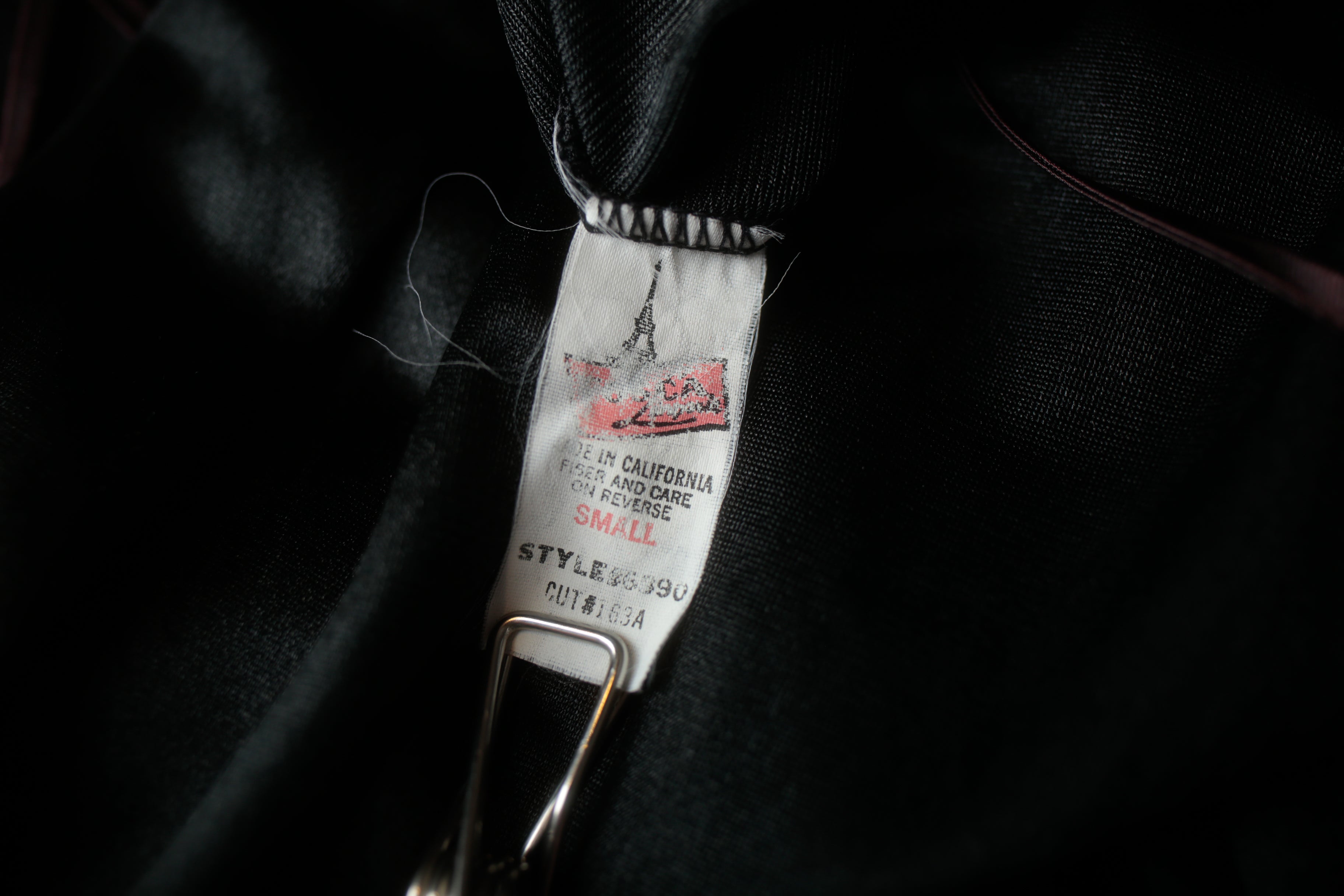 Tosca Vintage Full Slip Gown USA-made Small Black