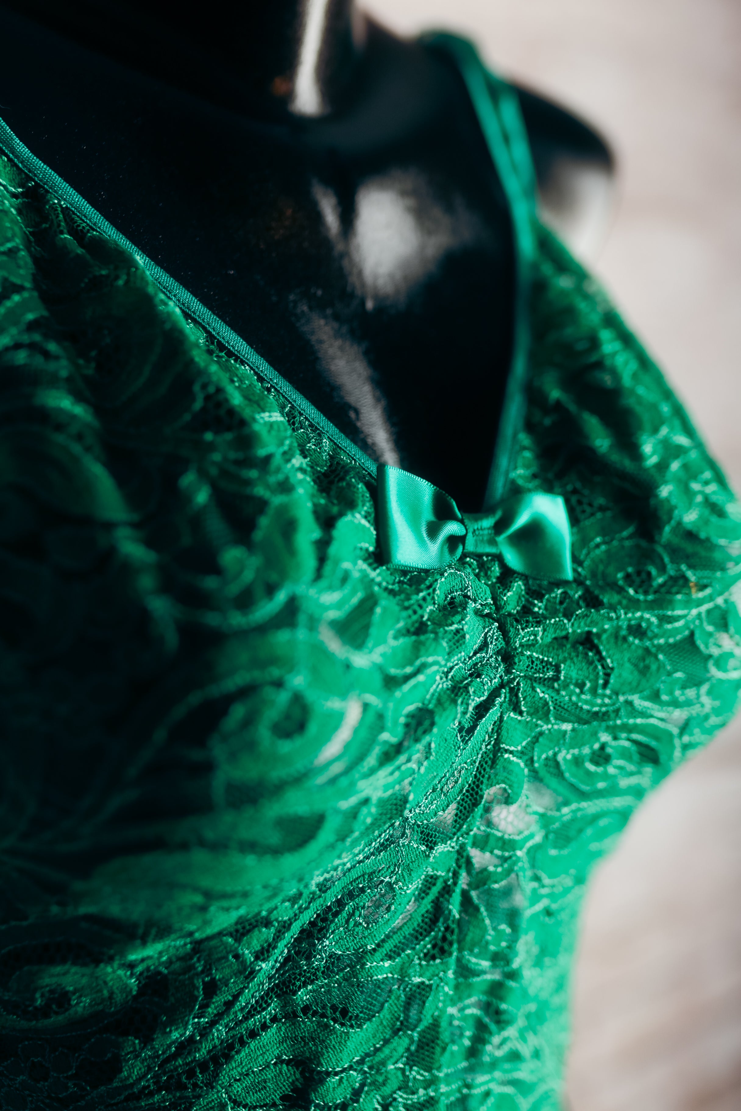 Shirley of Hollywood Surprise Parties Branded High-waist Thong Teddy Lingerie Large Green NEW