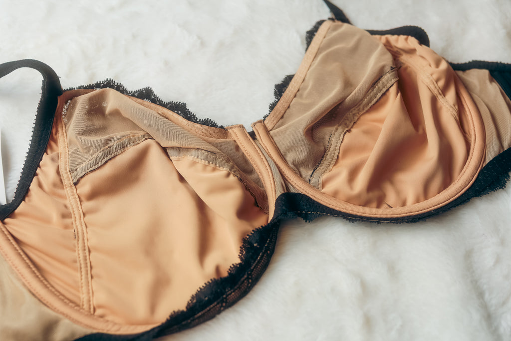 Chantelle 40DD 40E Rive Gauche Full Coverage Unlined Underwire Bra Gray Black NEW