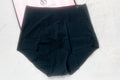 Victoria's Secret No-Show Modern Brief Panty Medium Black NEW