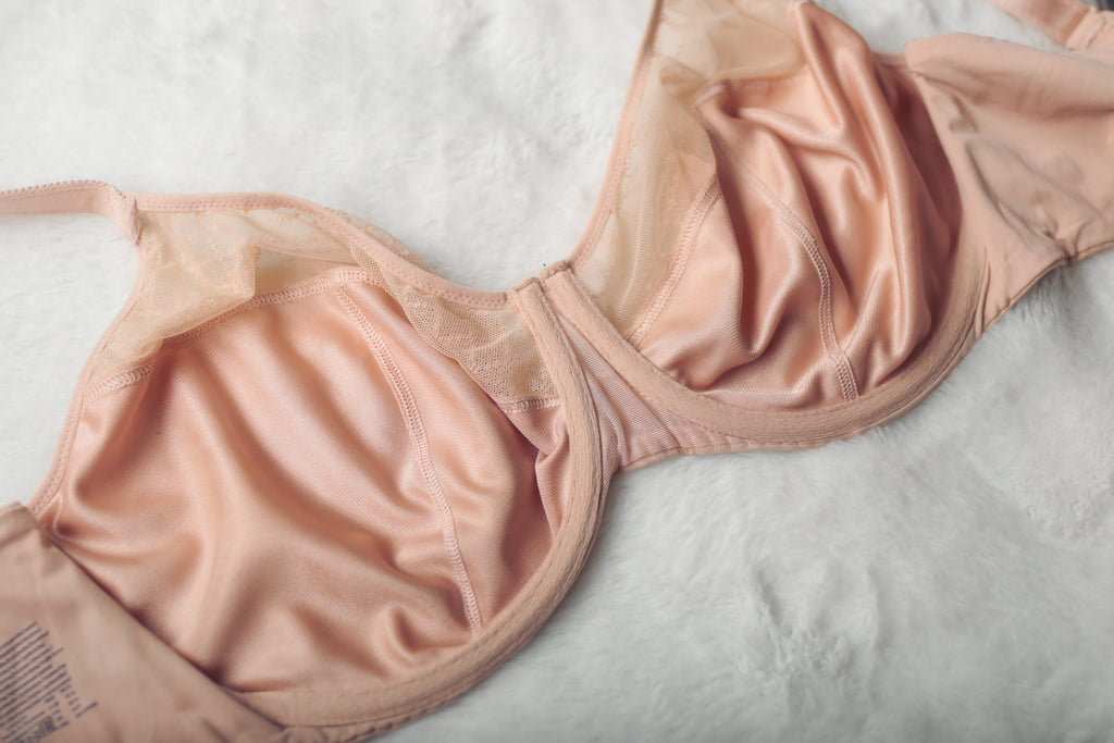 Chantelle US 34DDDD 34G UK 34F Norah Chic Unlined Full Coverage Underwire Bra Beige