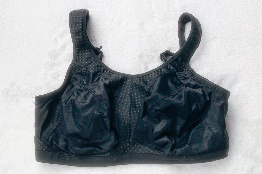 Freya US 32H UK 32FF Dynamic Breathable Wireless Sports Bra Black