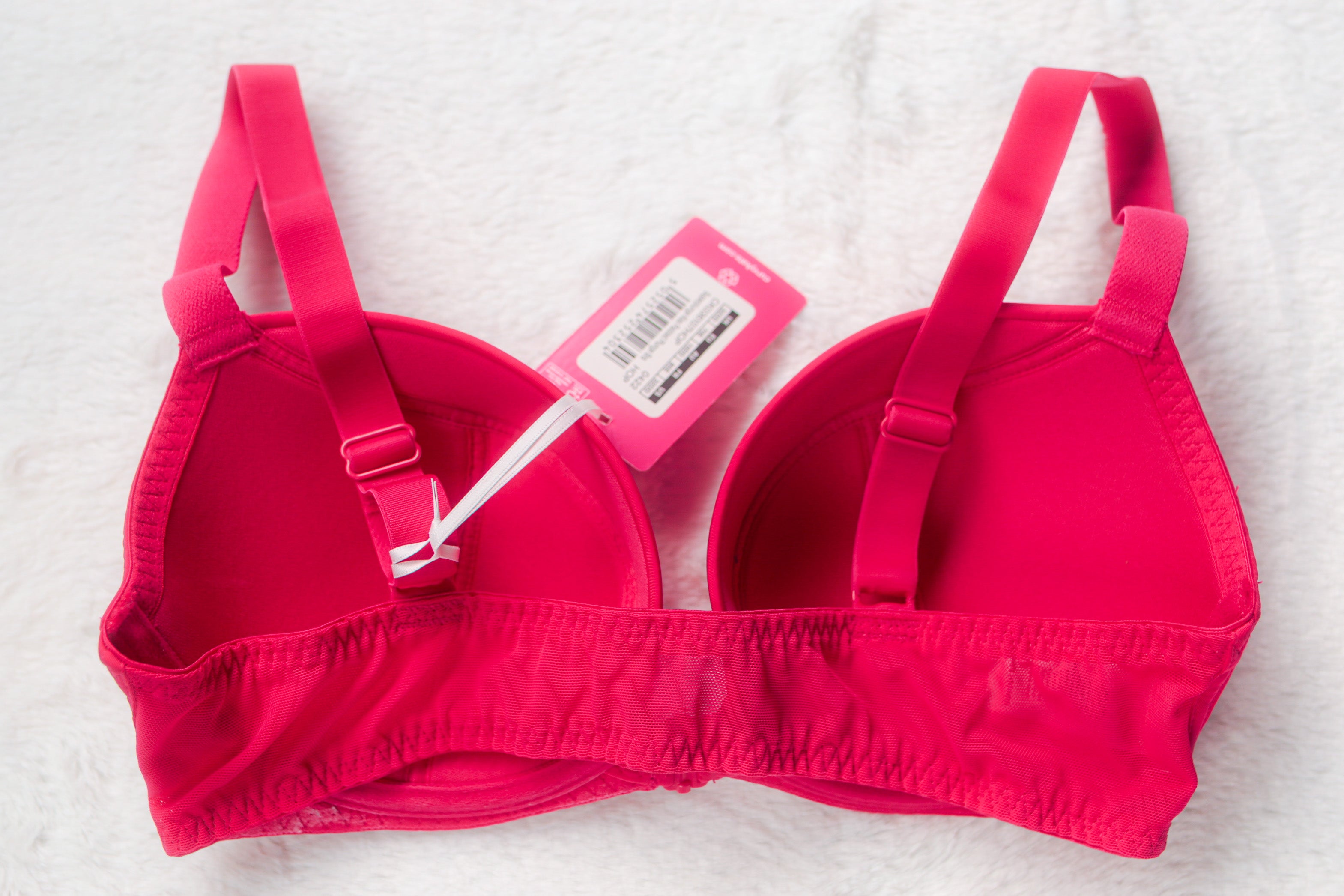 Curvy Kate 32DD Superplunge Kiss Padded Plunge Front Close Underwire Bra Pink NEW
