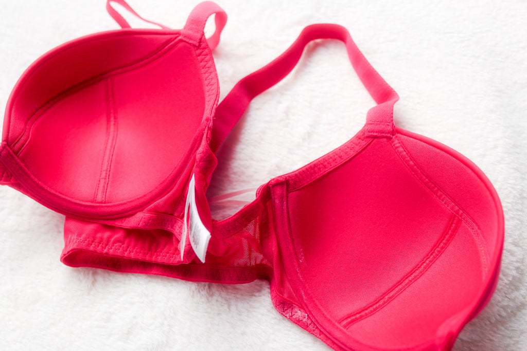 Curvy Kate 32DD Superplunge Kiss Padded Plunge Front Close Underwire Bra Pink NEW