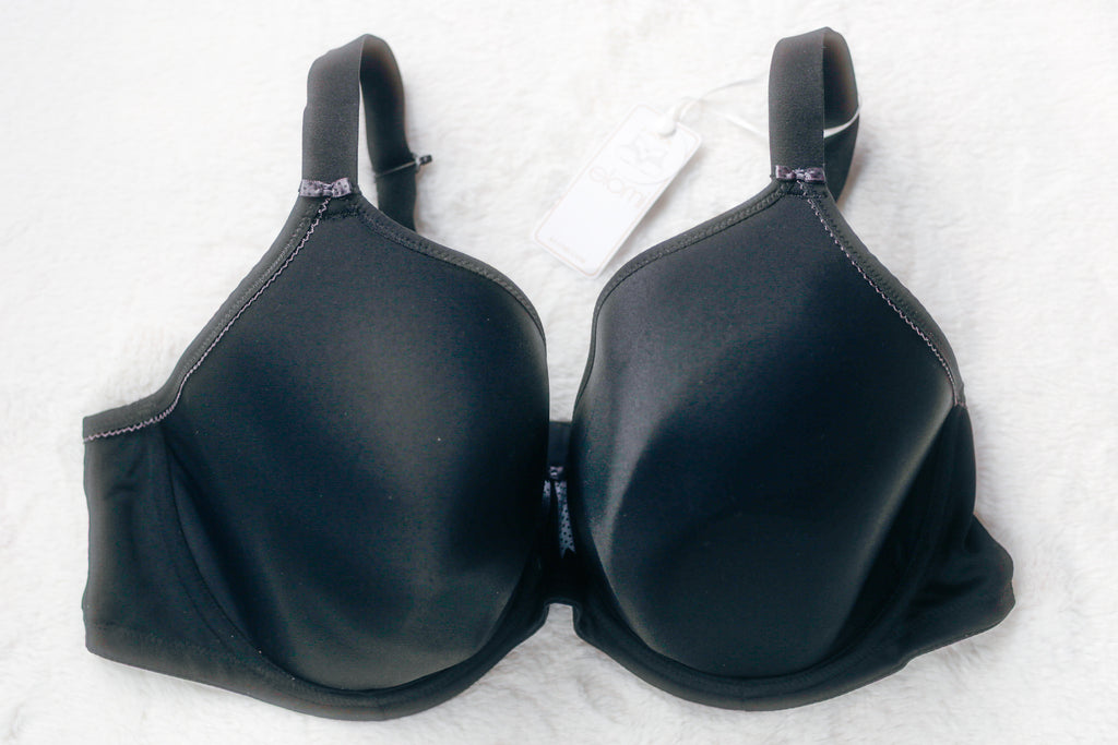 Elomi US 40G UK 40F EL8722 Bijou Banded Underwire Moulded Bra Black NEW