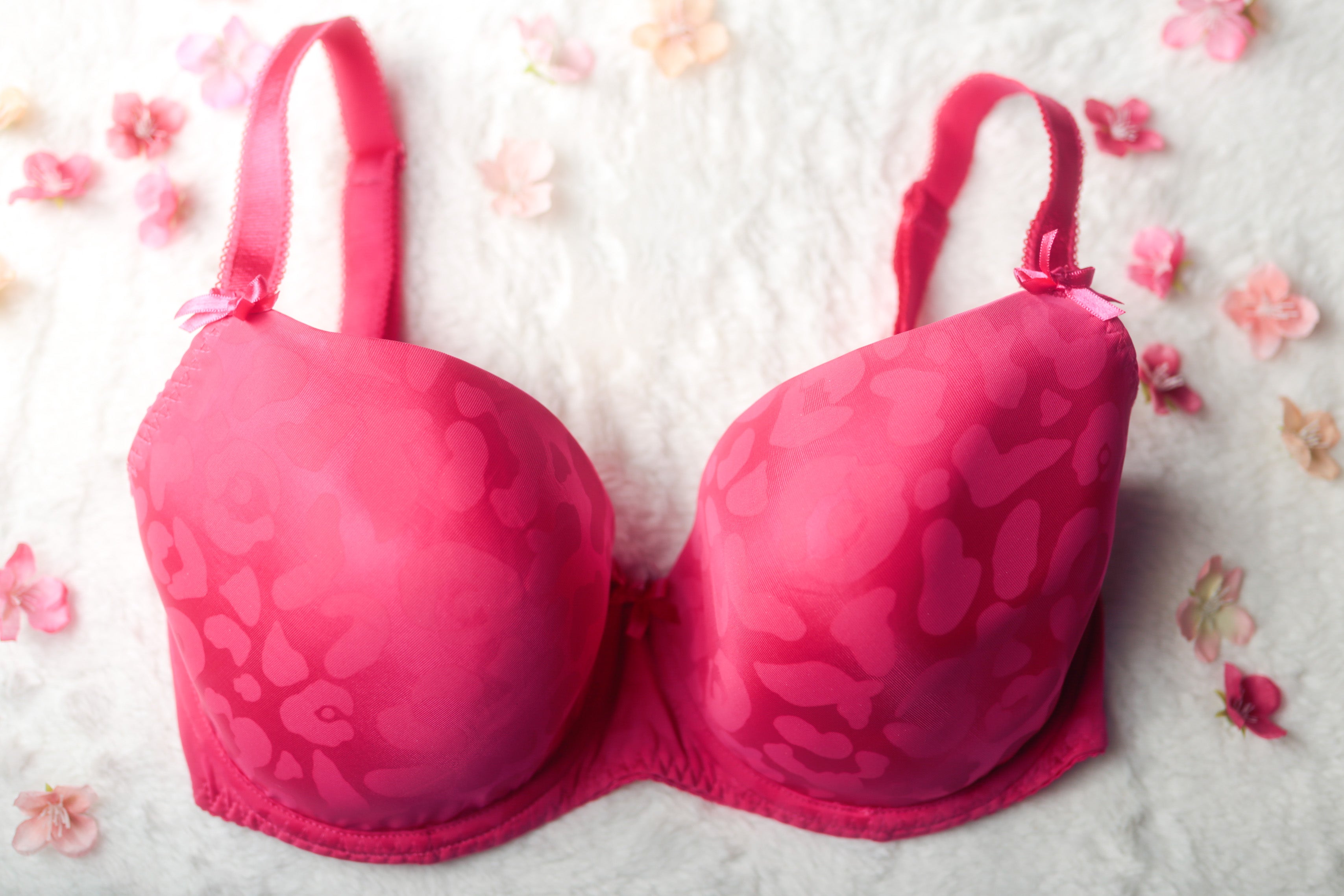 Curvy Kate US 30I UK 30G Molded Seamless Underwire Bra Pink