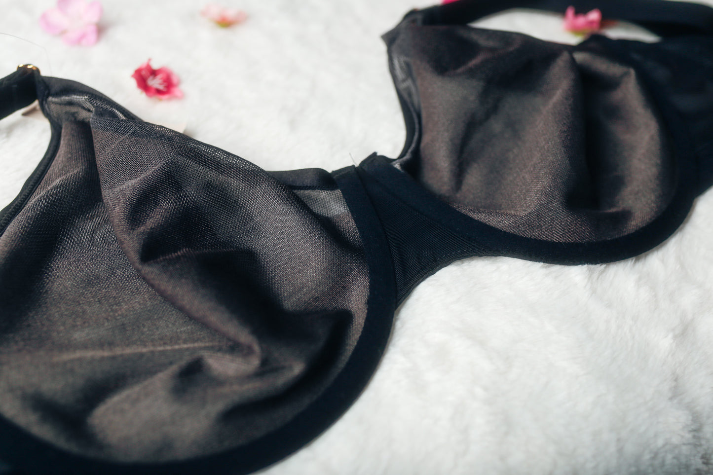 Soma 36G Unbelievable Lift Perfect Coverage Unlined Sheer Underwire Bra Gray NEW