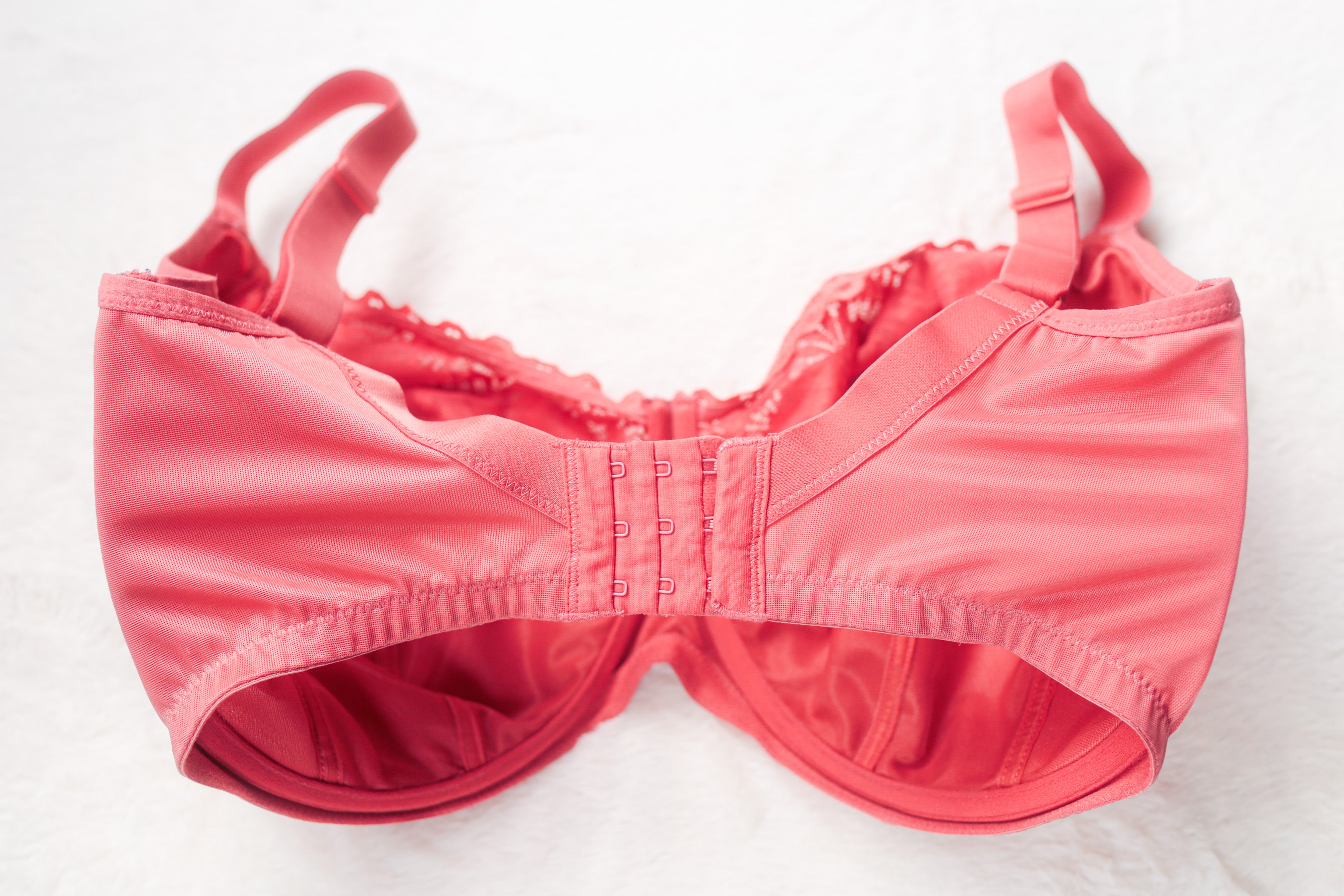 Adella US 36M UK 36J Athena Full Cup Unlined Underwire Bra Coral