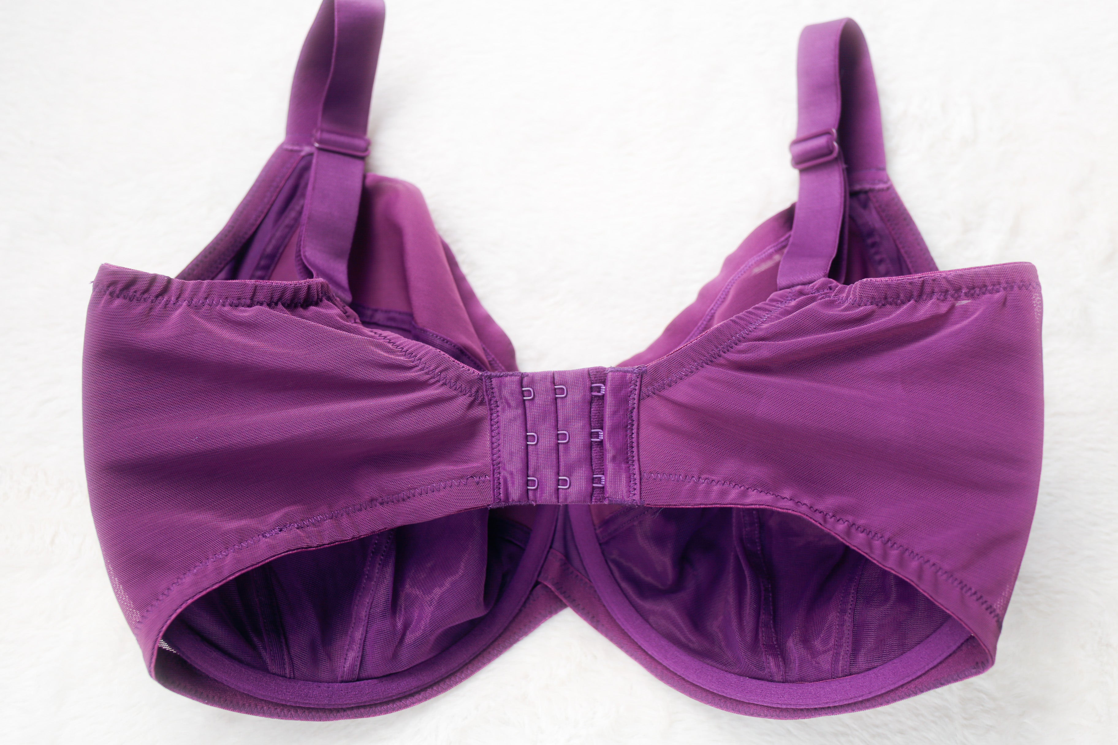 Curvy Kate US 36M UK 36J Wonderfully Full Cup Unlined Underwire Bra Purple