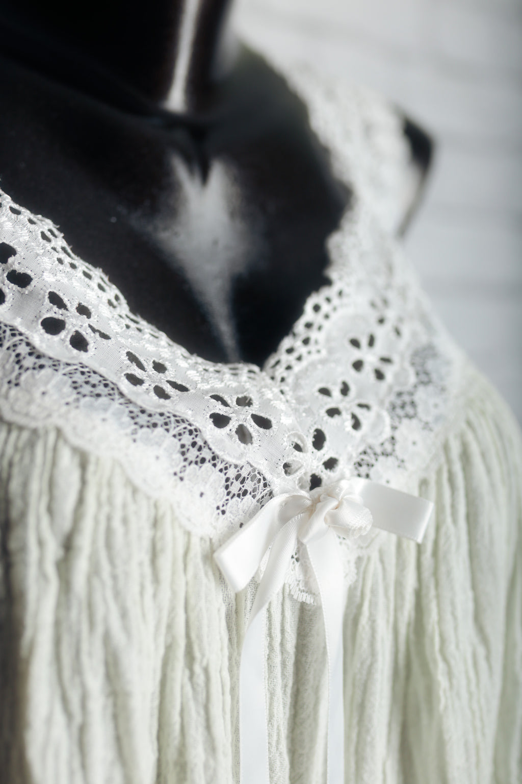 Victoria's Secret Y2K Heart Label Ivory 100% Cotton Nightgown Medium