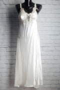 Flora Nikrooz Stella Charmeuse Long Nightgown Small NEW