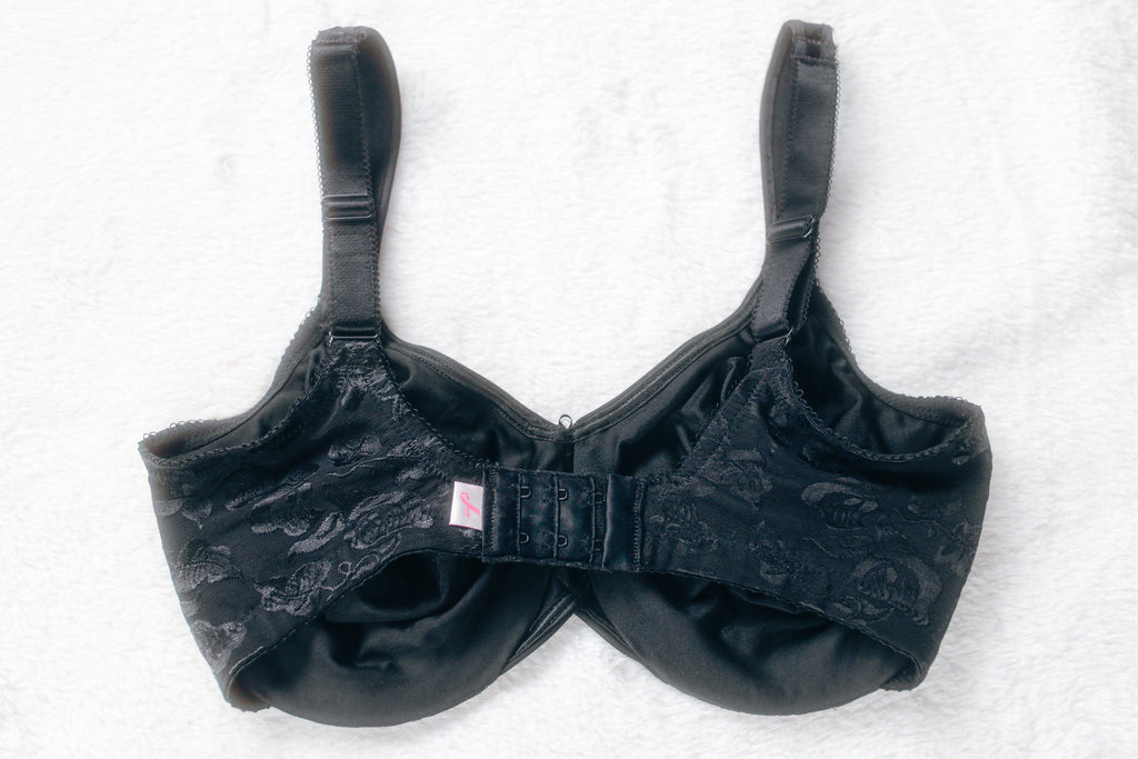 Wacoal 34DD Awareness 85567 Underwire Full Coverage Bra Black