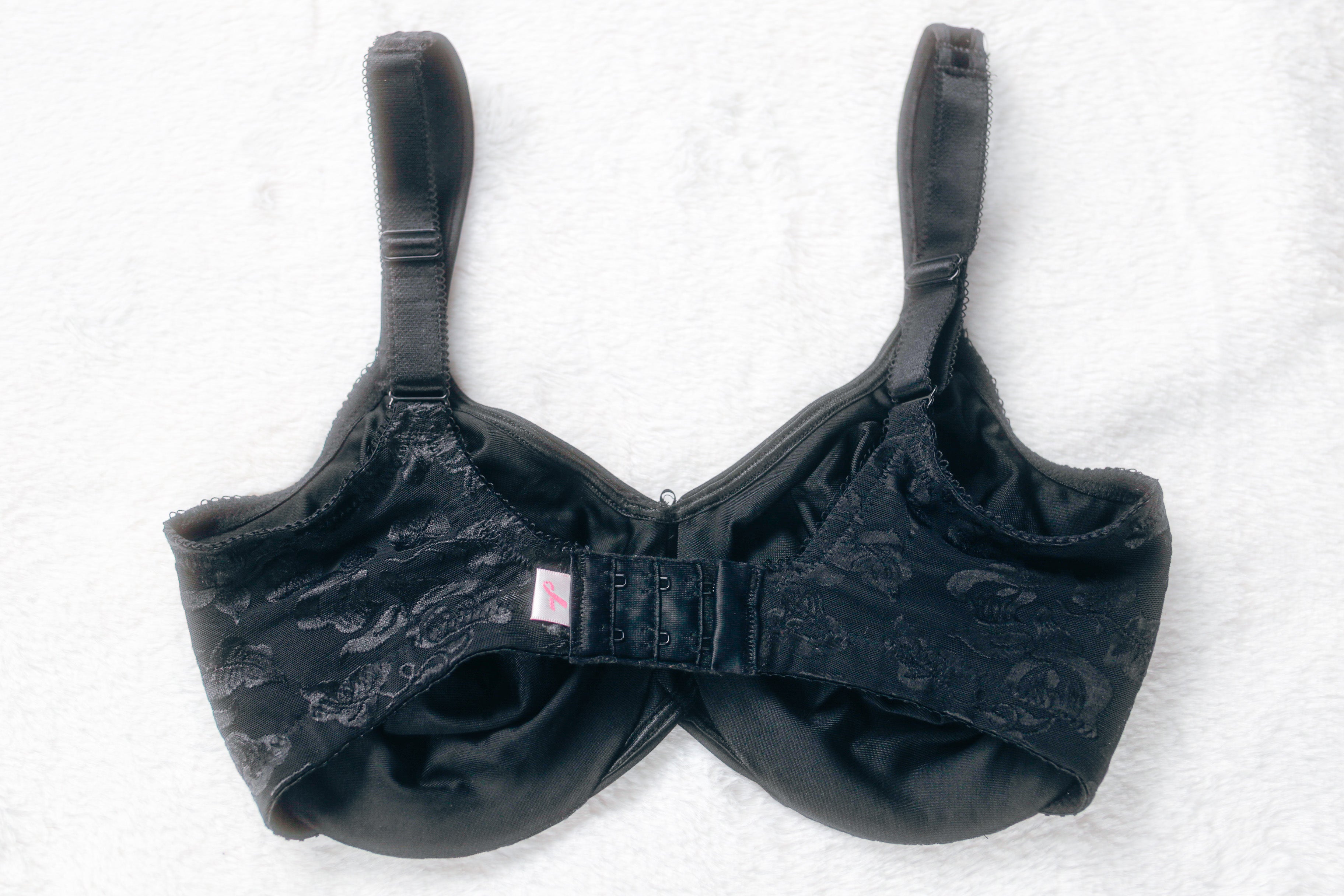 Wacoal 34DD Awareness 85567 Underwire Full Coverage Bra Black