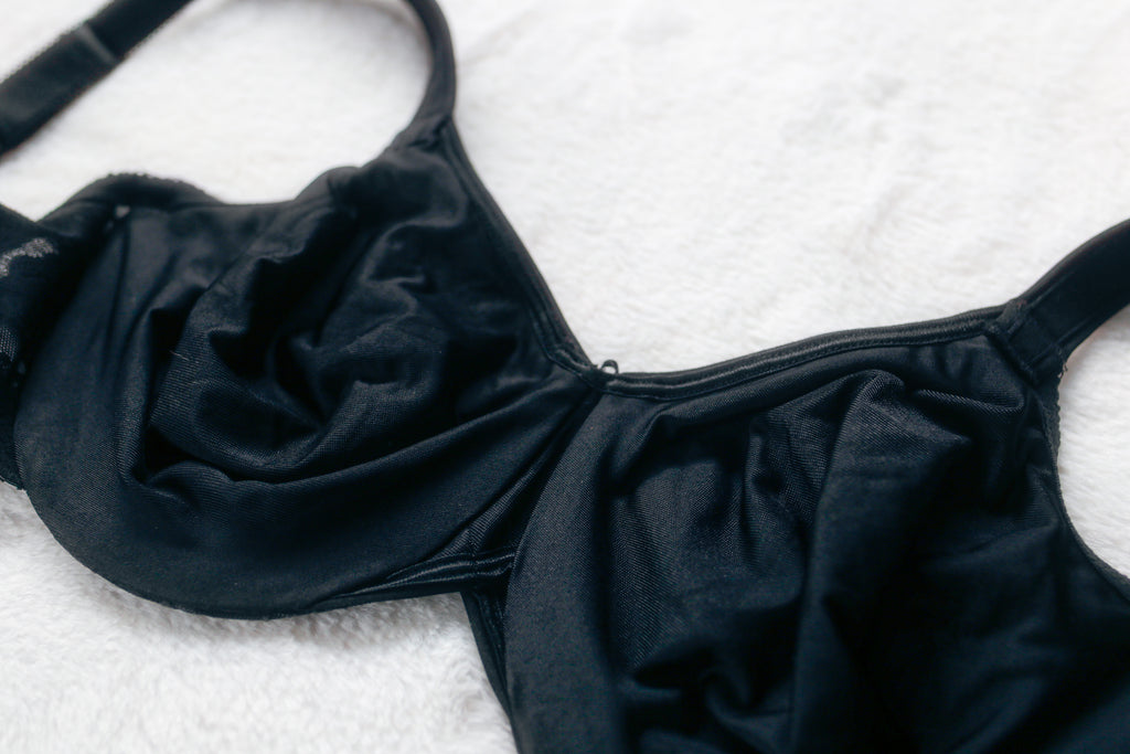 Wacoal 34DD Awareness 85567 Underwire Full Coverage Bra Black