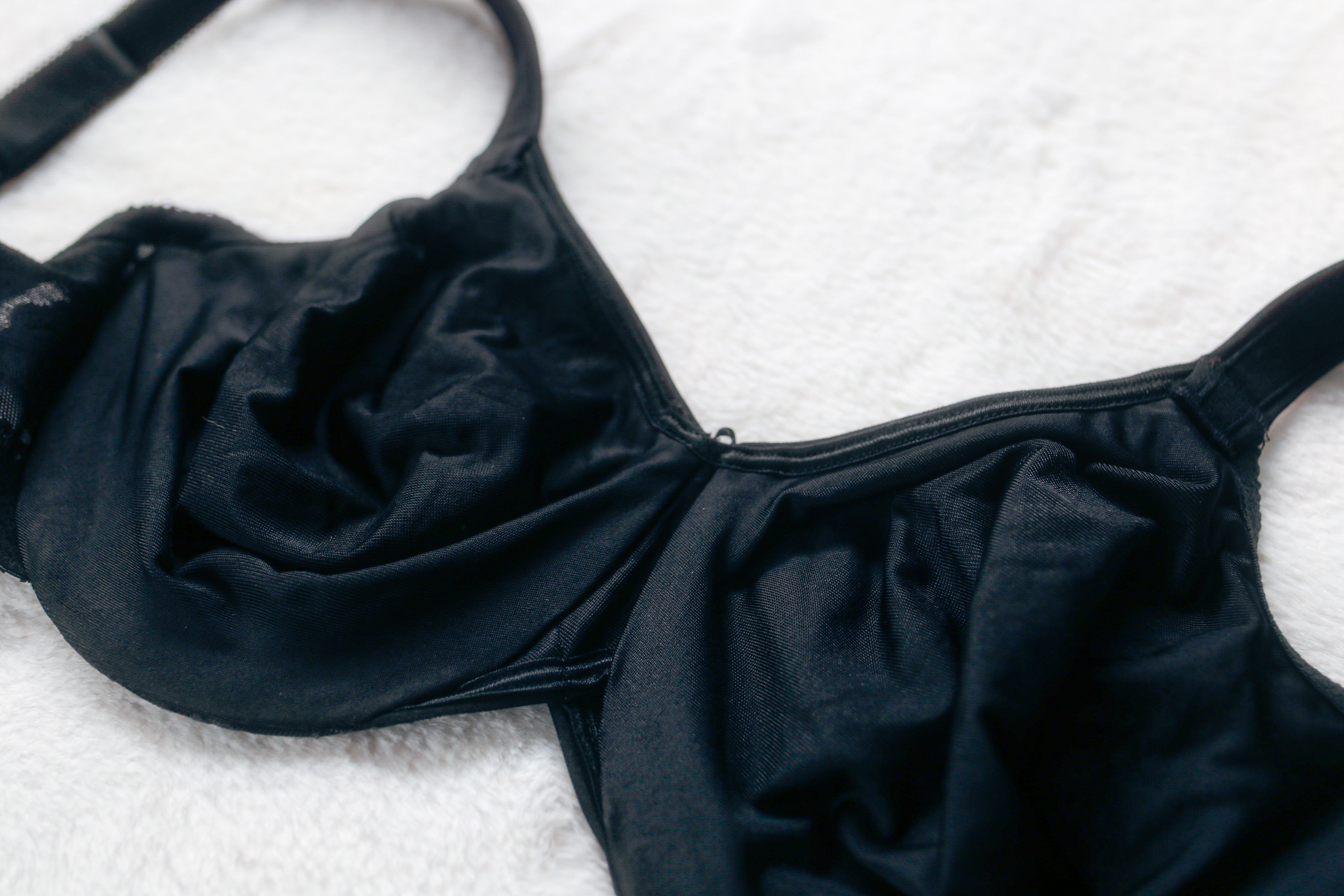 Wacoal 34DD Awareness 85567 Underwire Full Coverage Bra Black