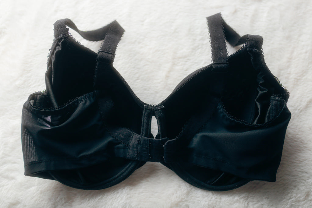 Elomi US 36H UK 36FF Charley EL4383 Bandless Spacer Molded Underwire Full-coverage T-Shirt Bra Black