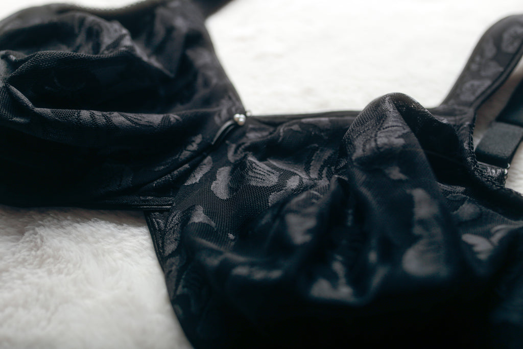 Wacoal US 36G UK 36F Awareness 85567 Underwire Full Coverage Lined Bra Black