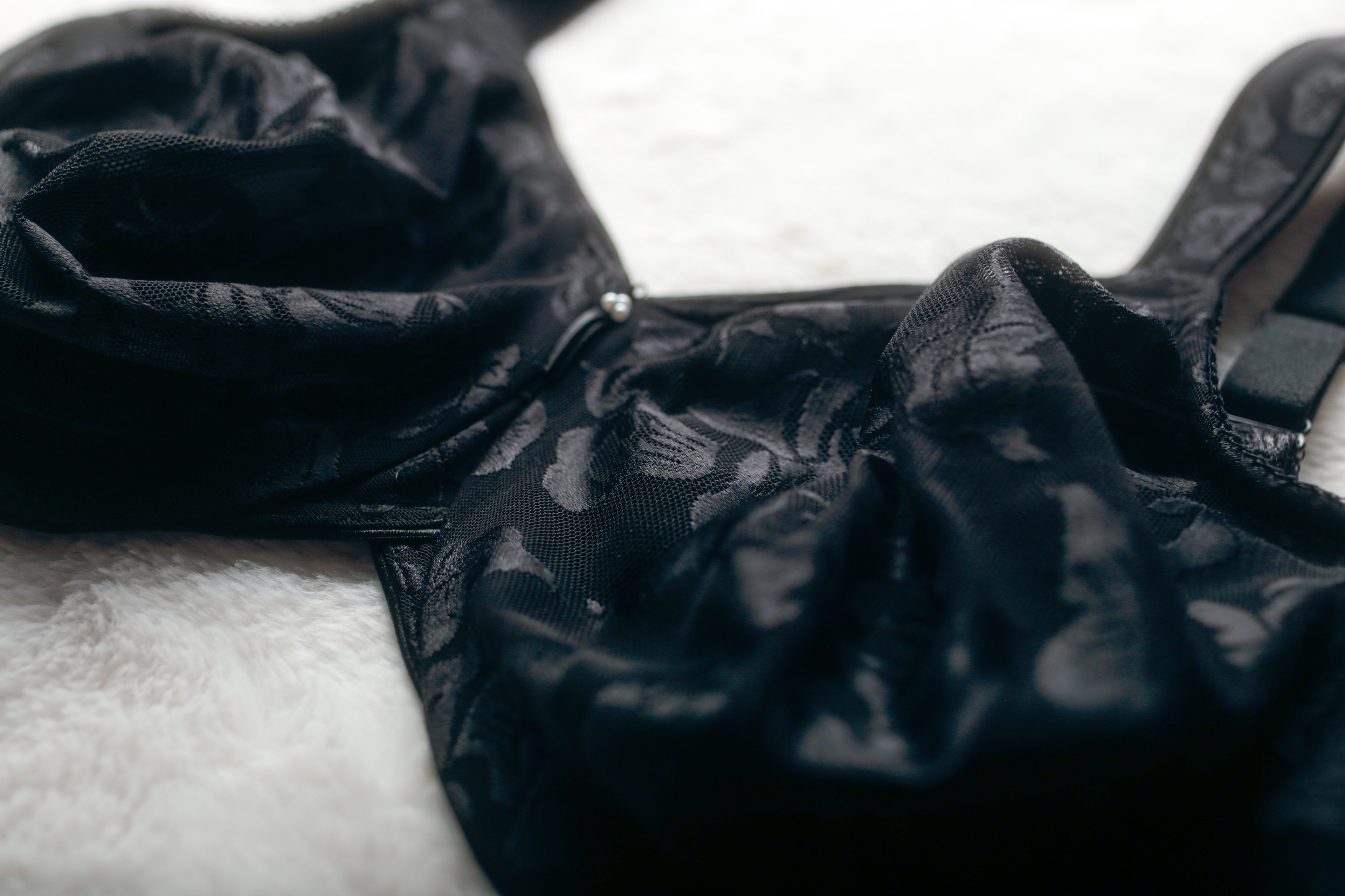 Wacoal US 36G UK 36F Awareness 85567 Underwire Full Coverage Lined Bra Black