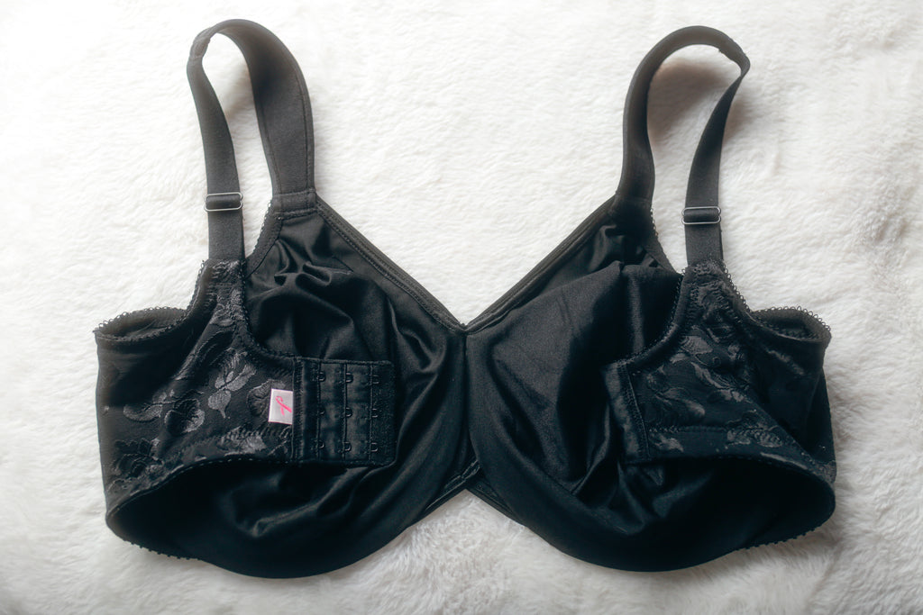 Wacoal US 36G UK 36F Awareness 85567 Underwire Full Coverage Lined Bra Black