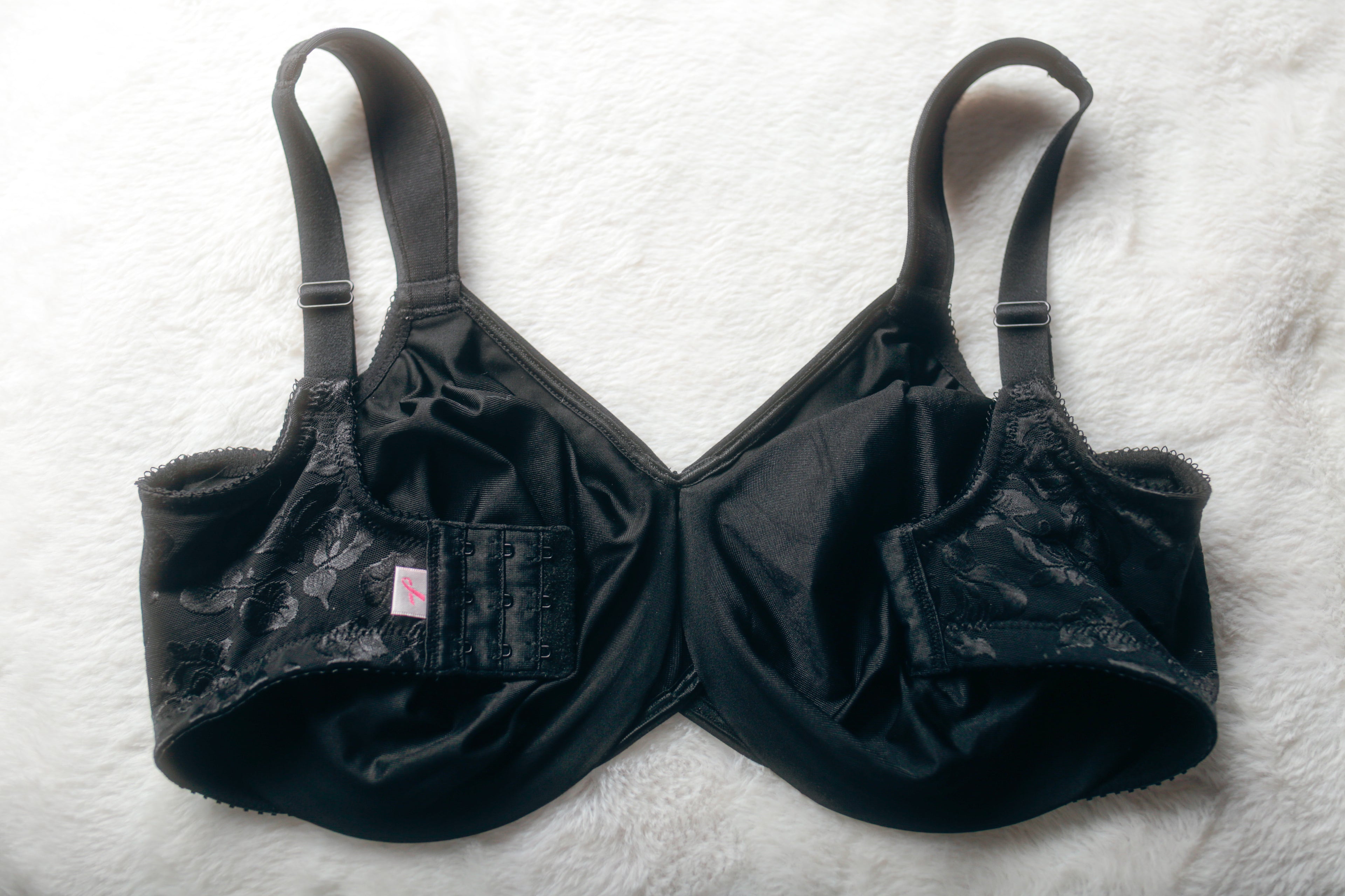 Wacoal US 36G UK 36F Awareness 85567 Underwire Full Coverage Lined Bra Black