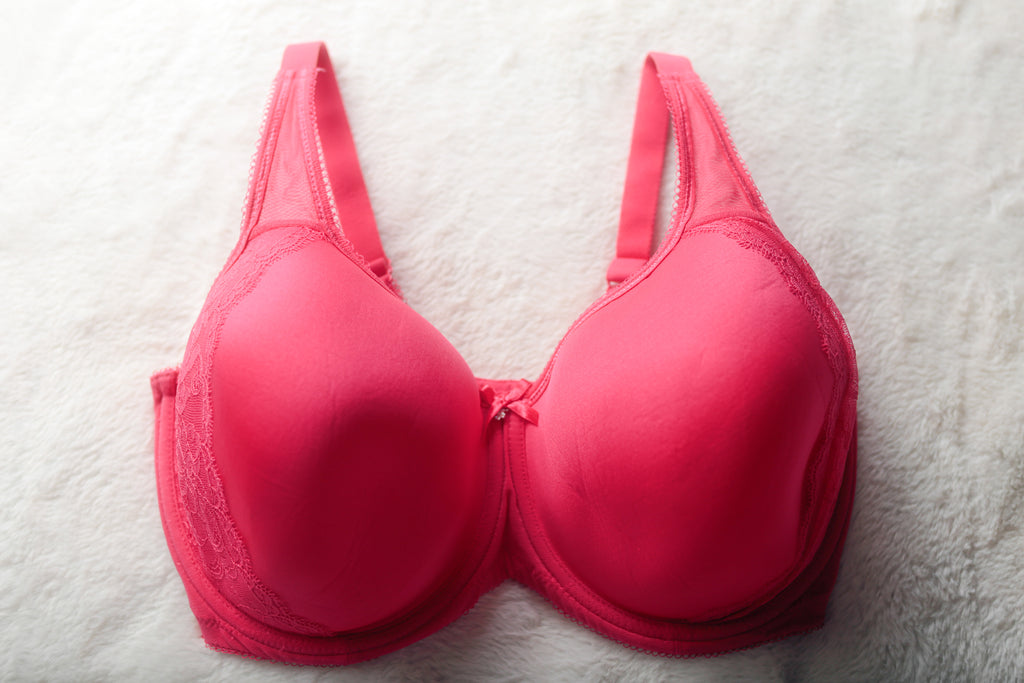 Wacoal US 36H UK 36FF 853186 Retro Chic Underwire Contour Underwire Bra Pink