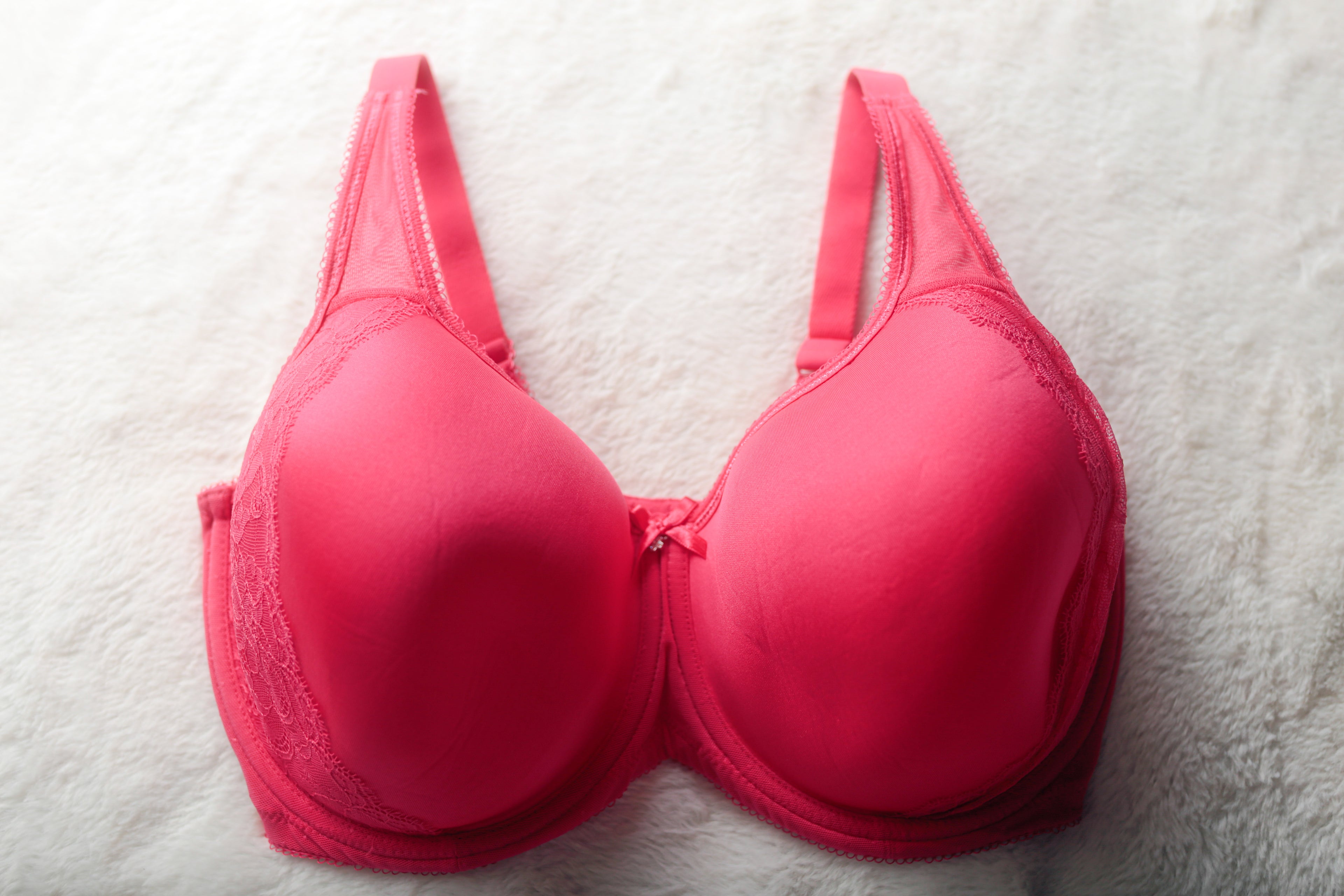 Wacoal US 36H UK 36FF 853186 Retro Chic Underwire Contour Underwire Bra Pink