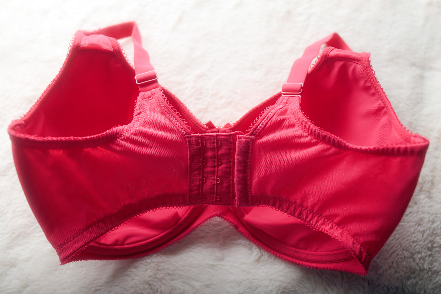 Wacoal US 36H UK 36FF 853186 Retro Chic Underwire Contour Underwire Bra Pink