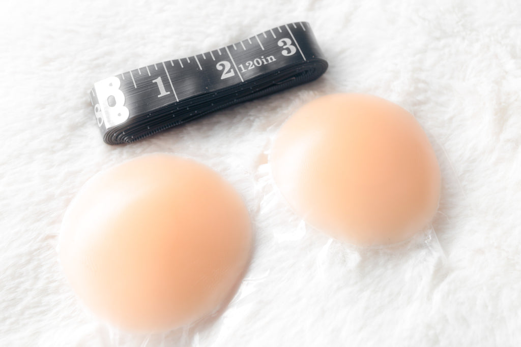 Bra Size Home Measuring Kit – Soft Tape Measure + Silicone Nipple Covers + Expert Guide for Accurate At-Home Bra Sizing