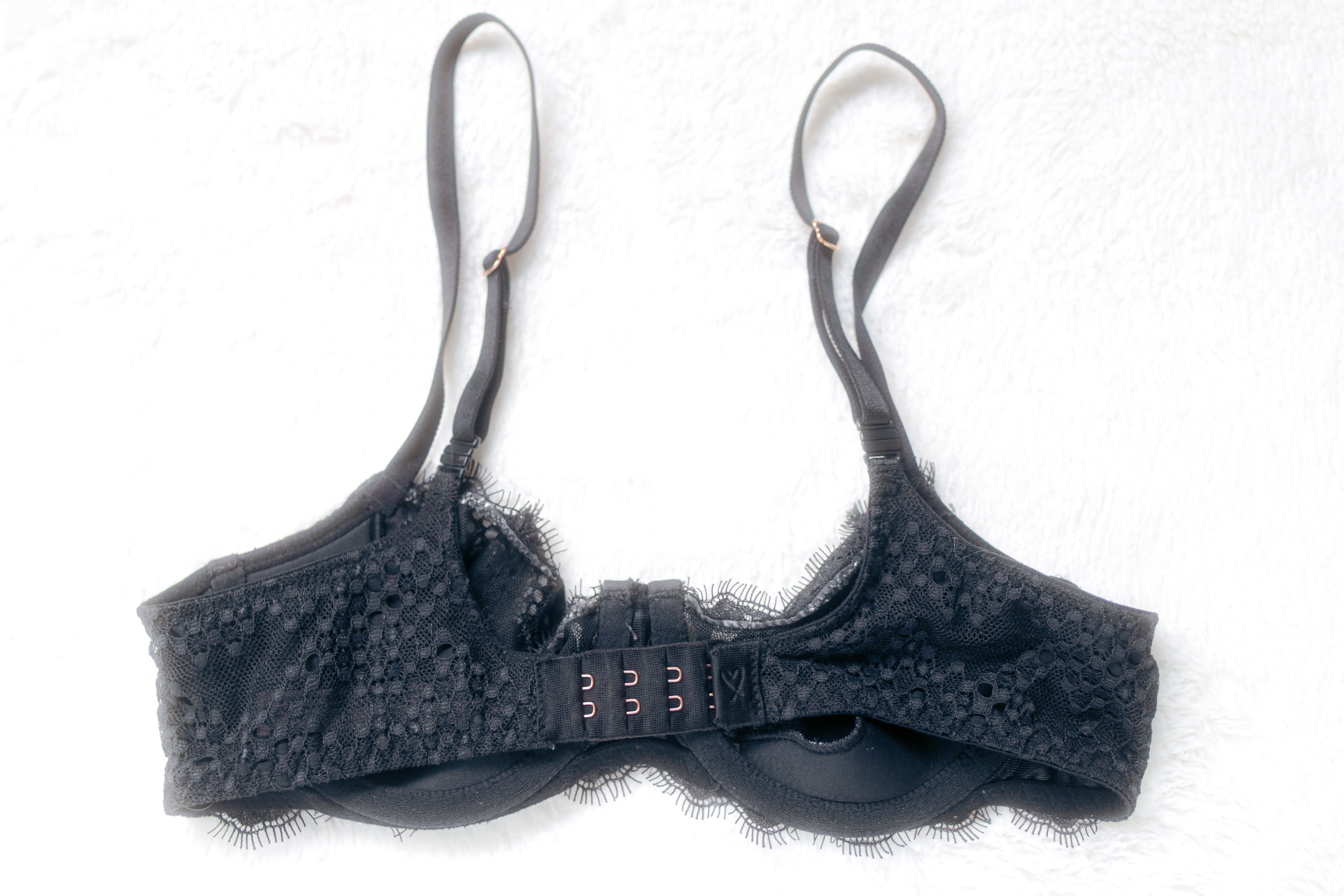 Victoria's Secret 32C Dream Angels Push-up Unpadded Unlined Lace