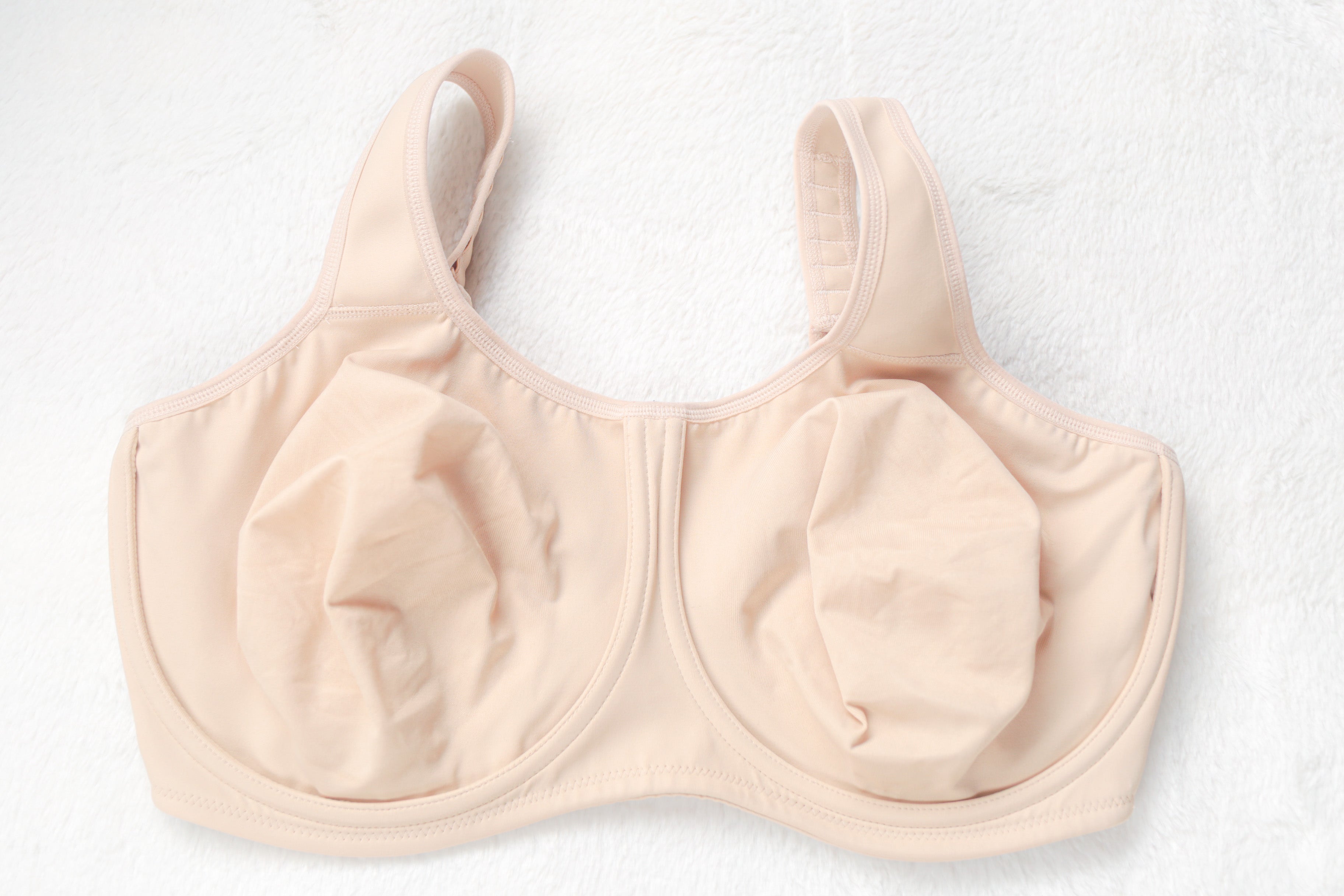 Wacoal US 40G UK 40F Simone Sport Underwire Sports Bra Beige 855170