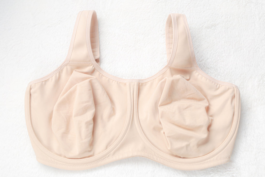 Wacoal US 40G UK 40F Simone Sport Underwire Sports Bra Beige 855170
