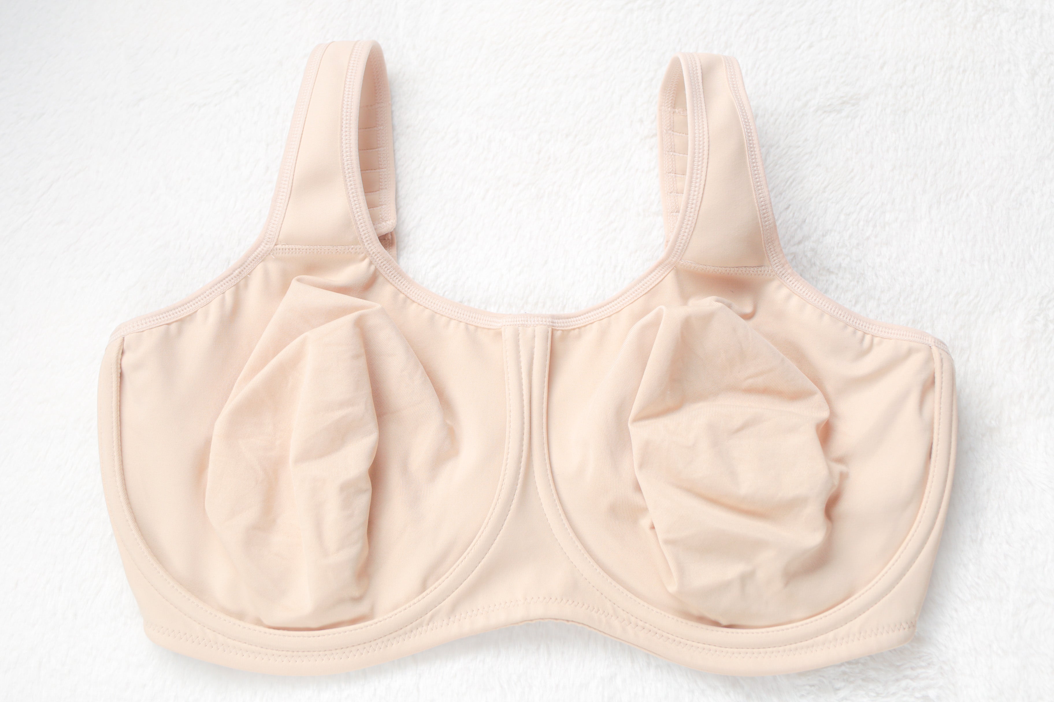 Wacoal US 40G UK 40F Simone Sport Underwire Sports Bra Beige 855170
