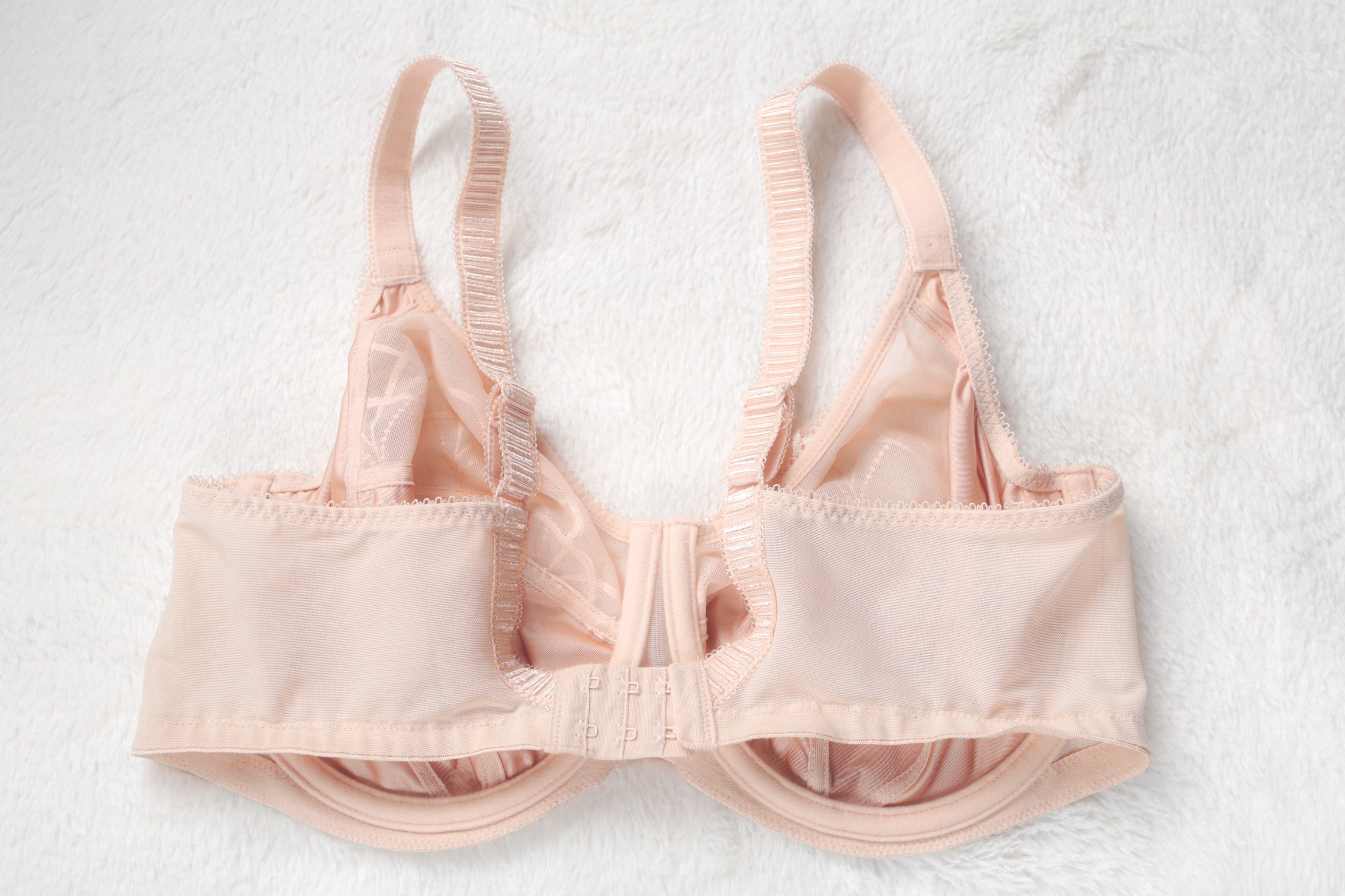 Elomi US 38DDD UK 38E EL4030 Cate Full Cup Unlined Underwire Bra Beige