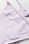 Victoria's Secret Bridal Cotton Stretch V-string Panty Medium NEW
