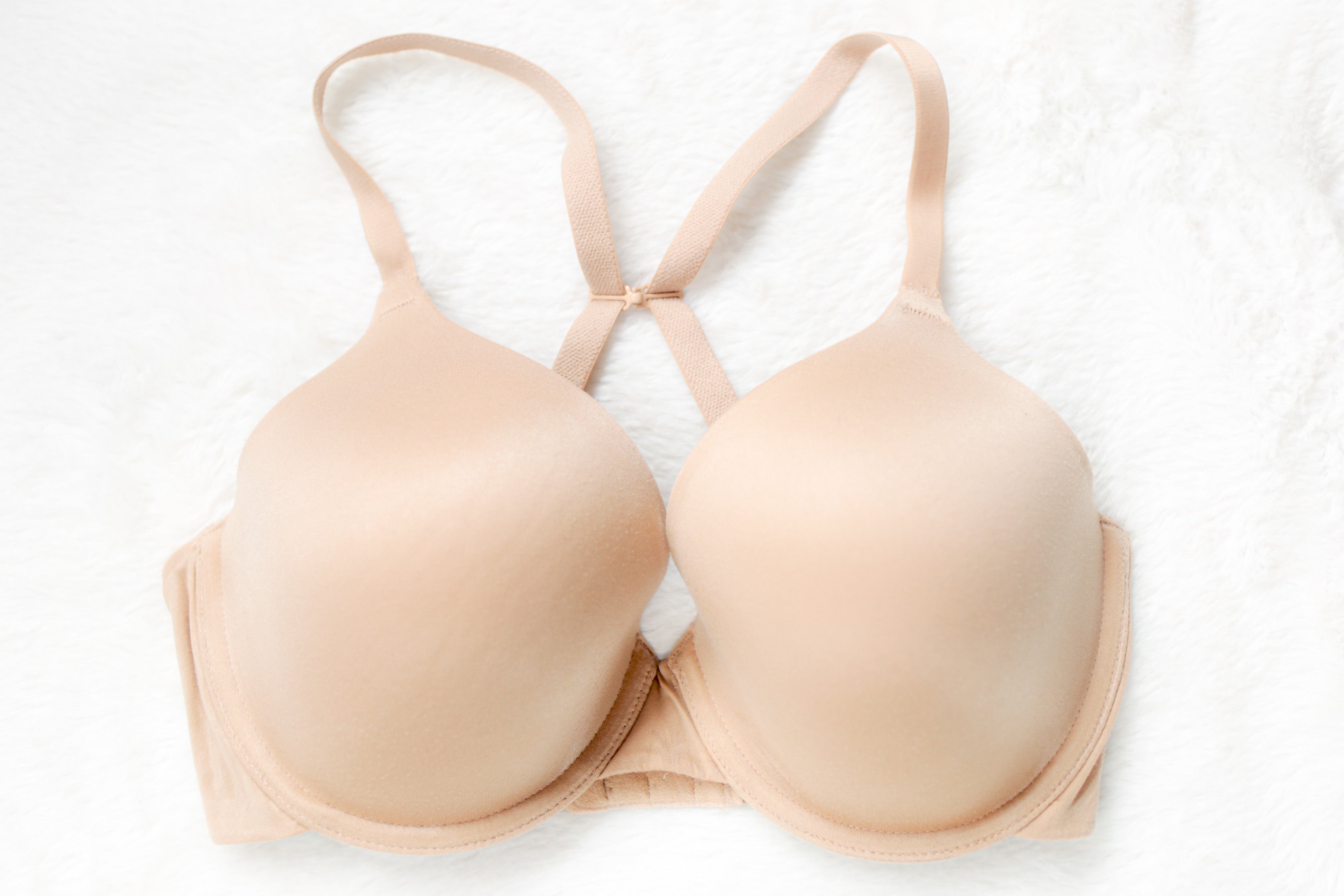 b.tempt'd by Wacoal Future Foundation J-Hook Underwire T-shirt Bra Beige 30DDD 953281