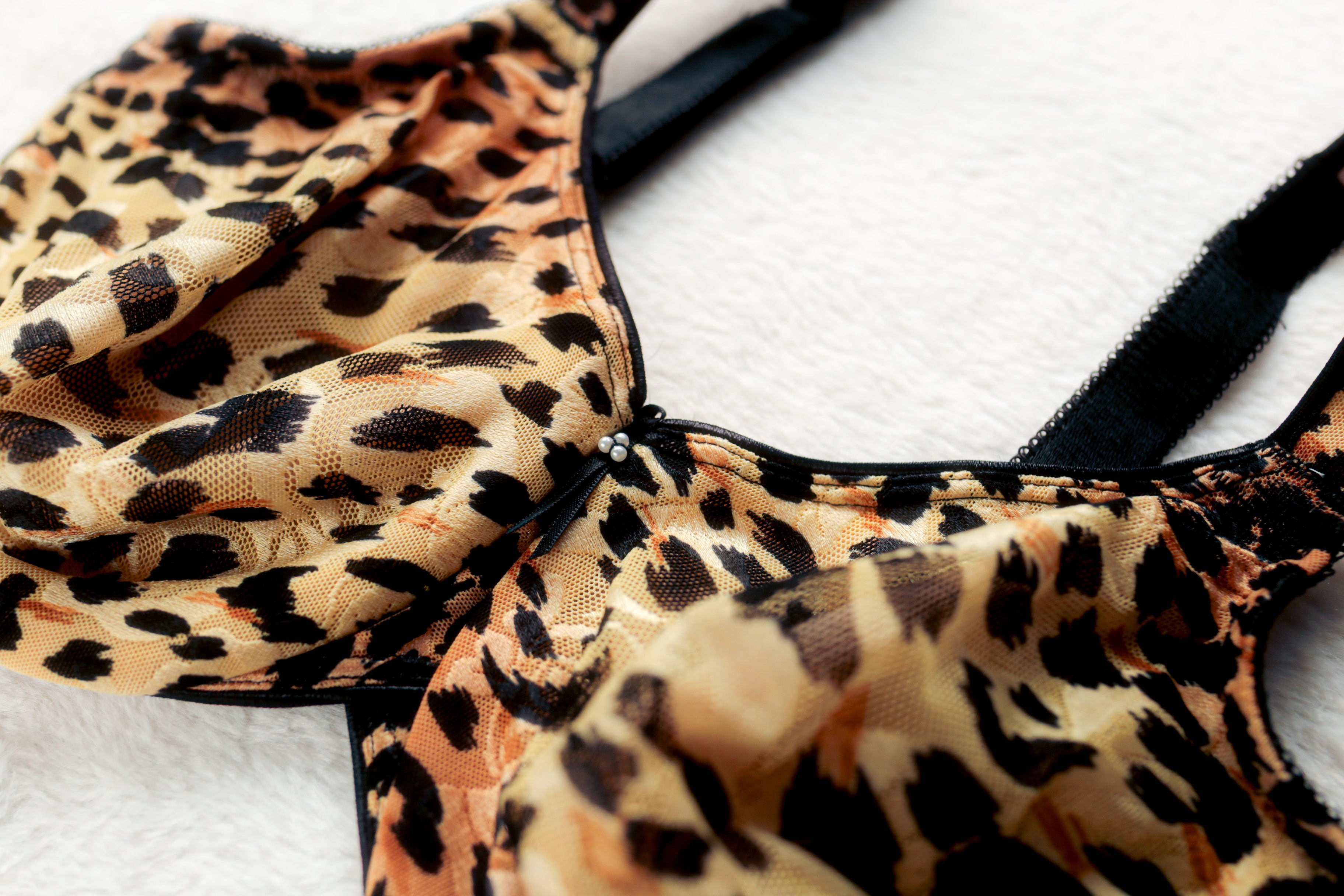 Wacoal Awareness 855167 Underwire Full Coverage Bra Cheetah 36DD